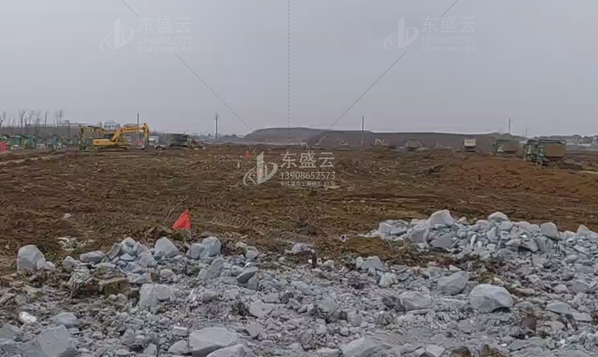 强夯公司东盛云，在襄阳刘集比亚迪产业园提出合理化建议